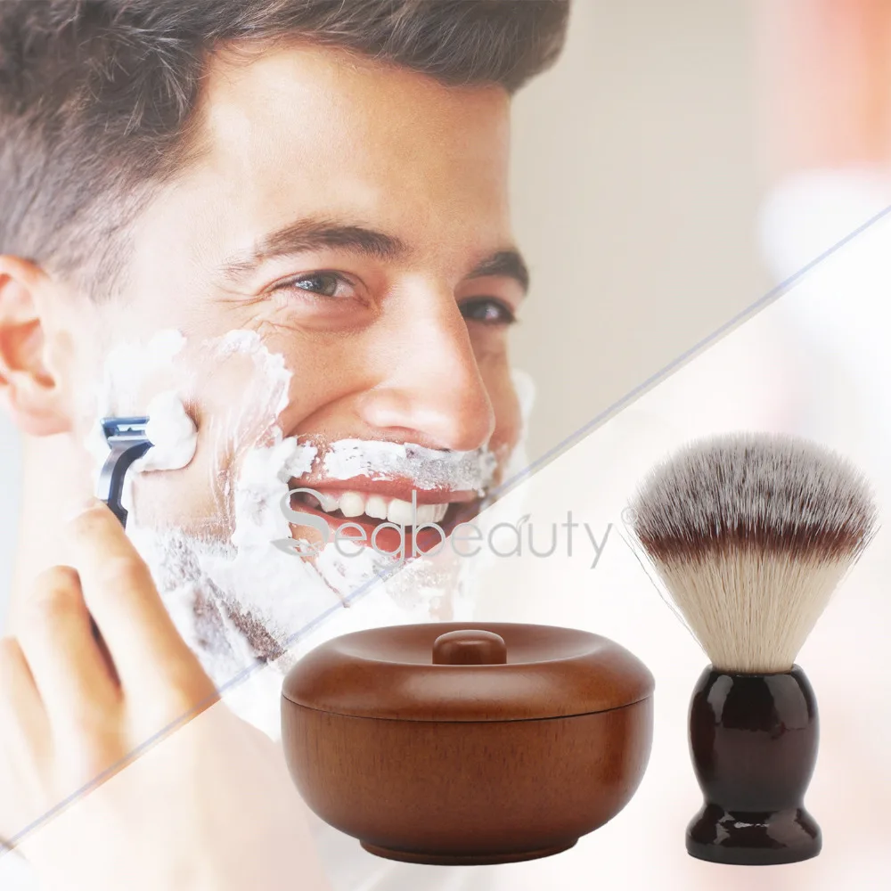 Segbeauty щетка для бритья деревянная винтажная кружка с крышкой старая мода наборы