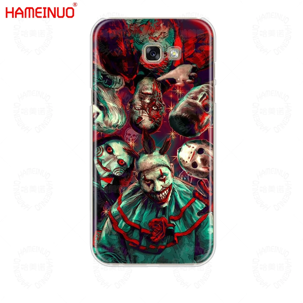 HAMEINUO клоун ужас его сотового телефона чехол КРЫШКА ДЛЯ samsung Galaxy A3 A310 A5 A510 A7 A8 A9 - Цвет: 80715