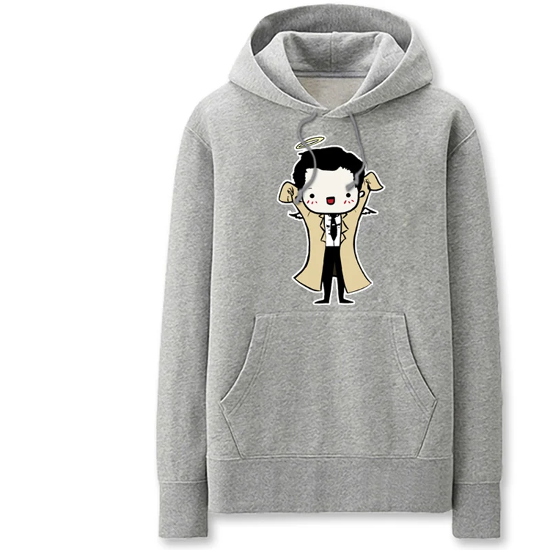 2019 Новый сверхъестественный Кастиэль 3d принт для мужчин толстовки кофты зима