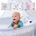 Мягкая детская подушка для новорожденных из хлопка