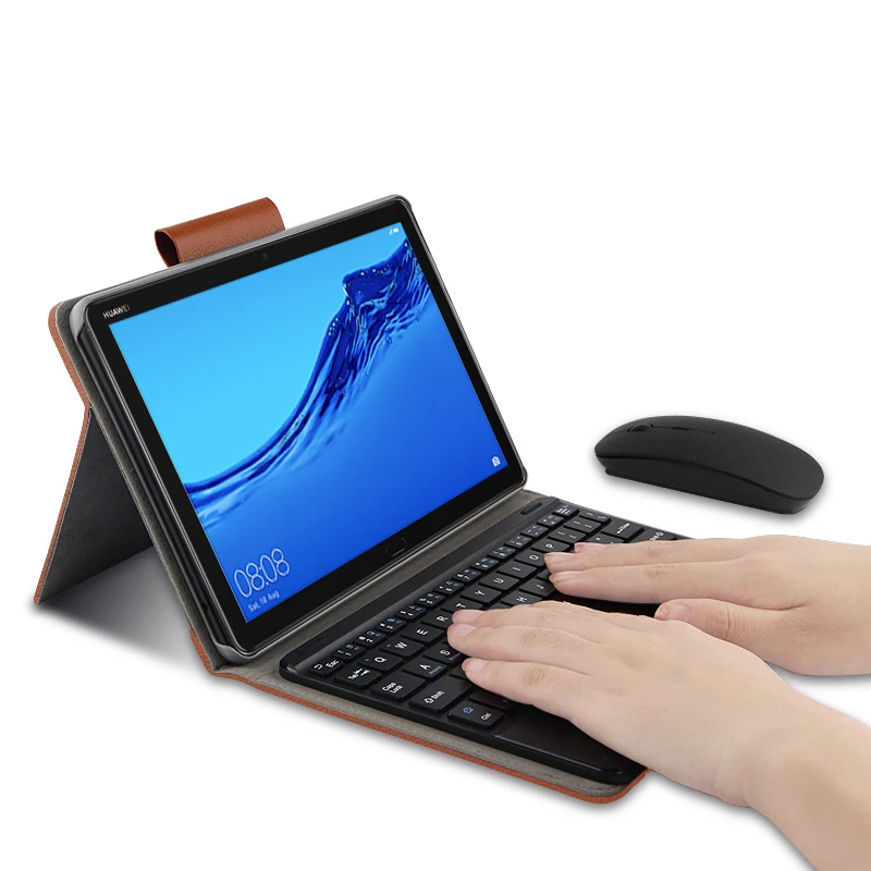 Защитный чехол для клавиатуры с Bluetooth Huawei MediaPad M5 Lite 10 1 19|Чехлы планшетов и