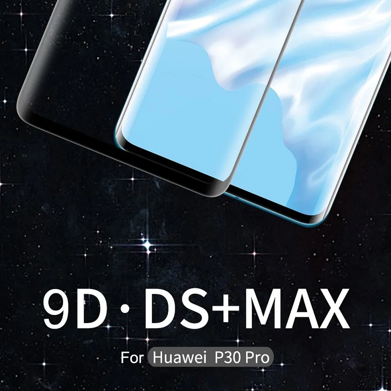 Huawei mate 20 Pro glass NILLKIN DS+ MAX 9H защитное закаленное стекло с полным клеем 3D для huawei P30 Pro 6,39 ''/6,2''