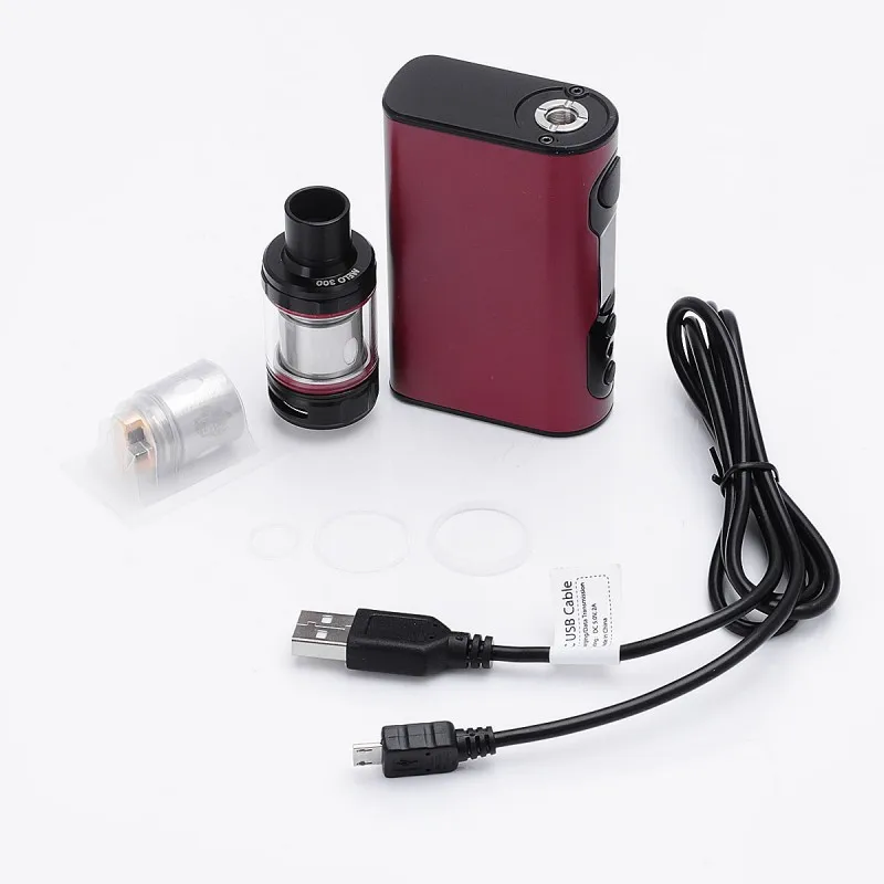 Eleaf iStick QC 200 Вт с MELO 300 Танк 5000 мАч электронная сигарета комплект Поддержка vapen