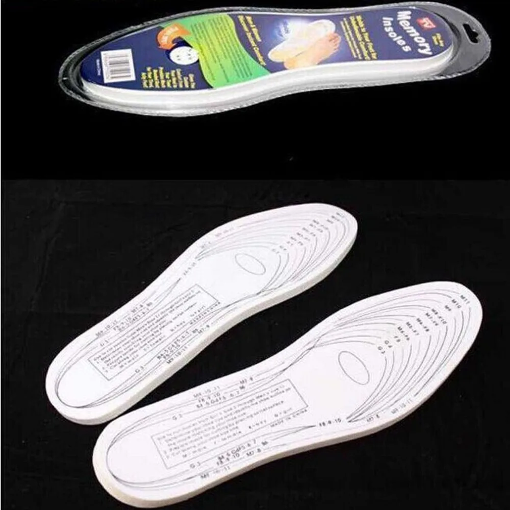 Пара/набор универсальные антибактериальные стельки из пены с эффектом