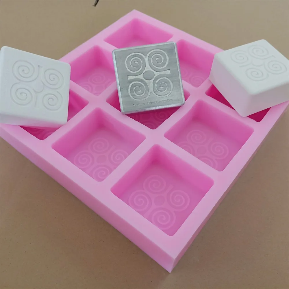 Custom Multiple Soap Mold Chocolate Molds Loaf Bar Mould Silicone With Brand Logo | Дом и сад
