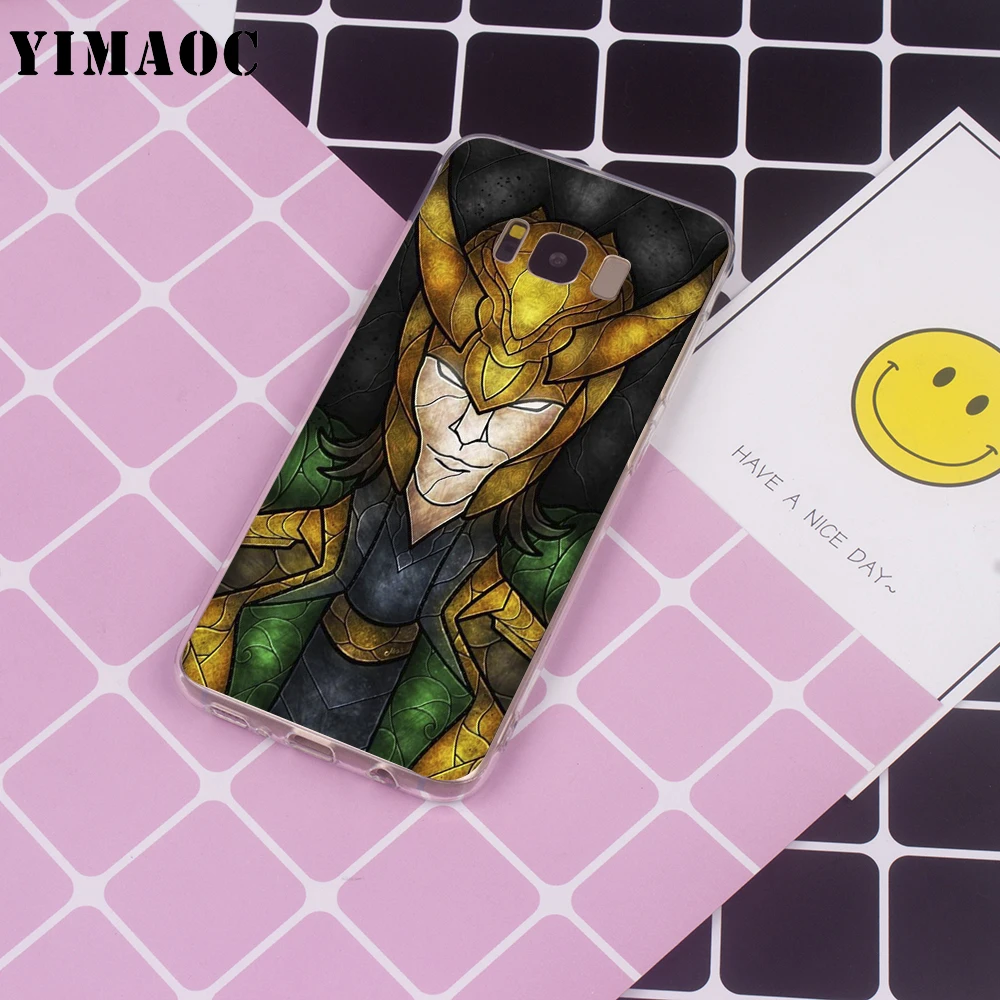 YIMAOC Loki Tom Hiddleston for Samsung Galaxy A10 A20 A30 A40 A50 A70 A2 J4 J6 J7 J8 Core Duo Note 10 Plus Soft Case |