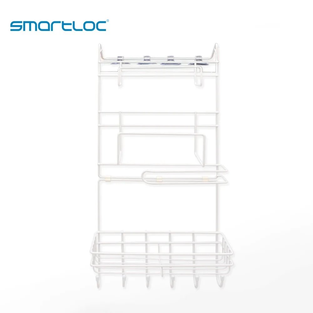 Smartloc 4 слойная железная боковая стойка для холодильника органайзер контейнер