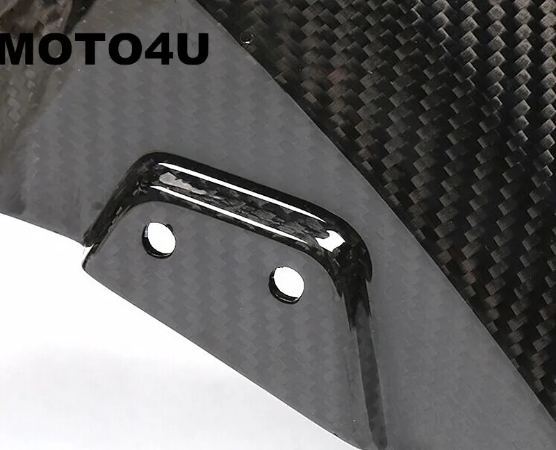 Защитное стекло для мотоцикла Yamaha MT09 углеродное волокно переднее крыло
