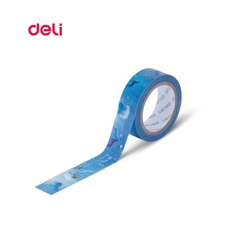 Deli 1 шт. офисная клейкая лента фруктовая рыба бумага для рисования васи маскирующие декоративные ленты стикеры канцелярские принадлежности - Цвет: HZ00401