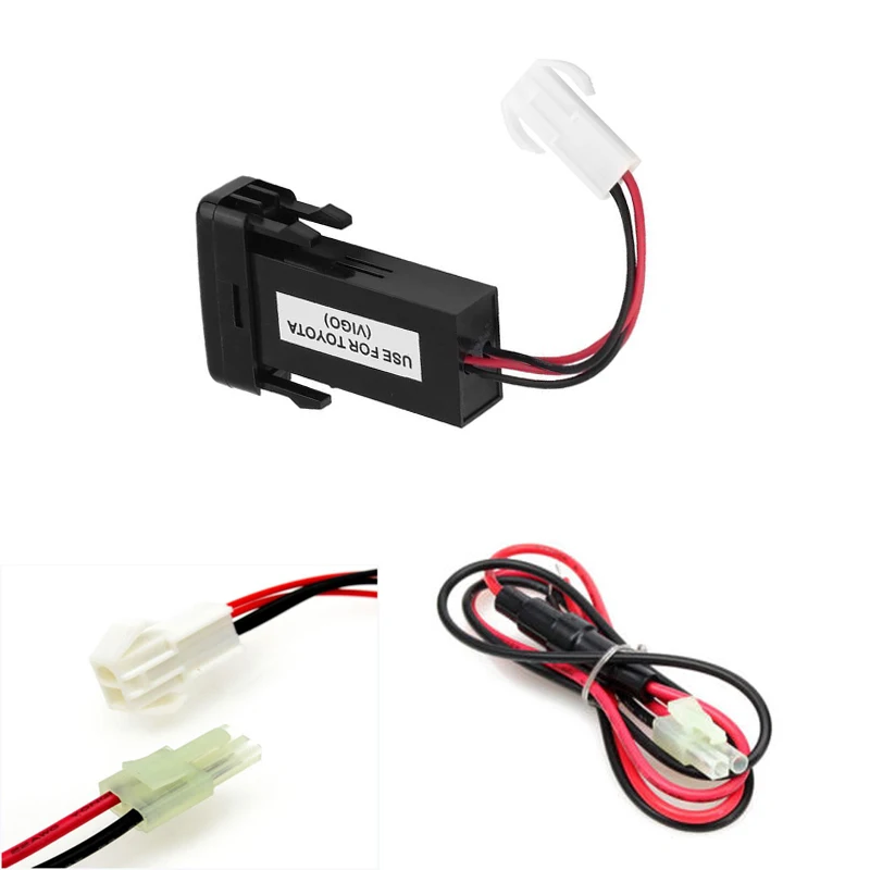 Автомобильное зарядное устройство Msanzeo с 2 USB-портами для телефона | Автомобили и