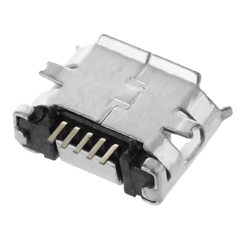 5 шт. Micro B USB гнездовой разъем Pin SMT PCB монтажный порт|Соединители| |