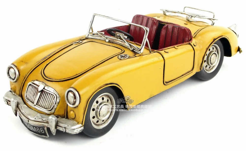 

Pure handmade Antique Iron handicraft decoration decoration 1962 roadster creative bar restaurant decoration