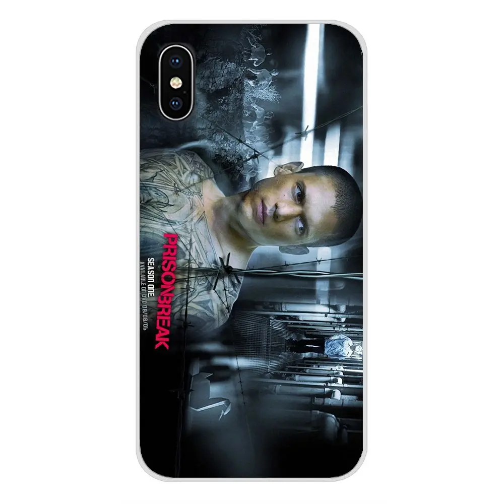 Аксессуары чехлы для телефонов Чехлы Apple iPhone X XR XS MAX 4 4S 5 5S 5C SE 6 6S 7 8 Plus ipod touch Prison Break