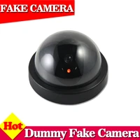 wireless home security fake camera simulated video surveillance indooroutdoor surveillance dummy ir led fake dome camera
