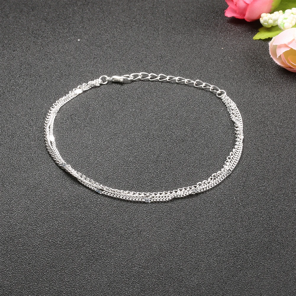 Браслеты на ногу для женщин винтажные пикантные босоножки простые ювелирные