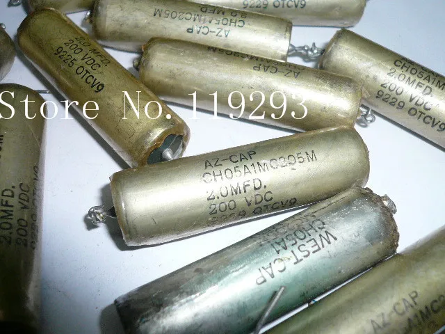 [BELLA]Western Electric литейное оборудование для AZ кепки масляный бак 2 мкФ 200v Диаметр: 1 5 мм