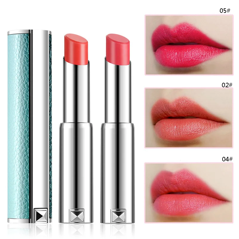 Новая помада для губ Kid Skin увлажняет губы, цвет - увлажняющая косметика Мэйпл, верблюд, сексуальная красная тыква, персик, розовый, розовый.