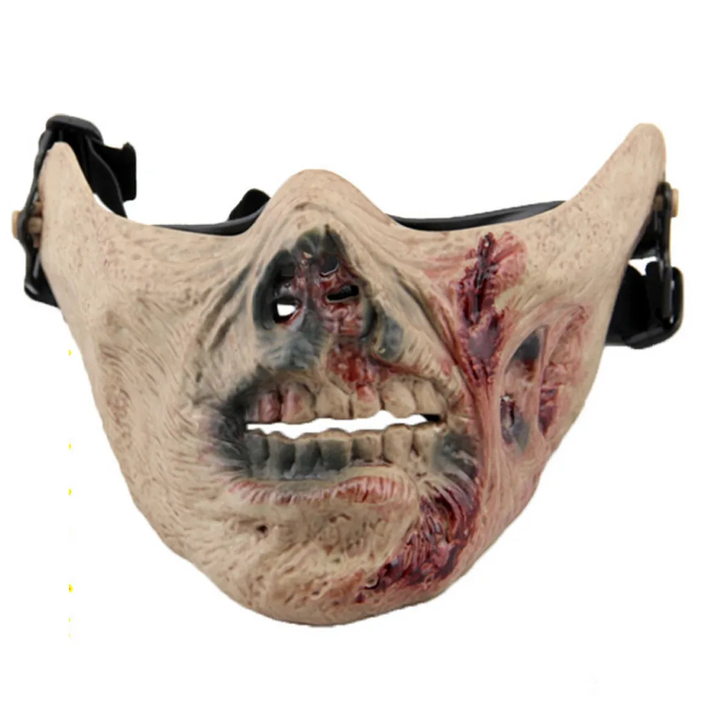 6 цветов Новое поступление M05 маска на лицо с черепом и скелетом зомби для