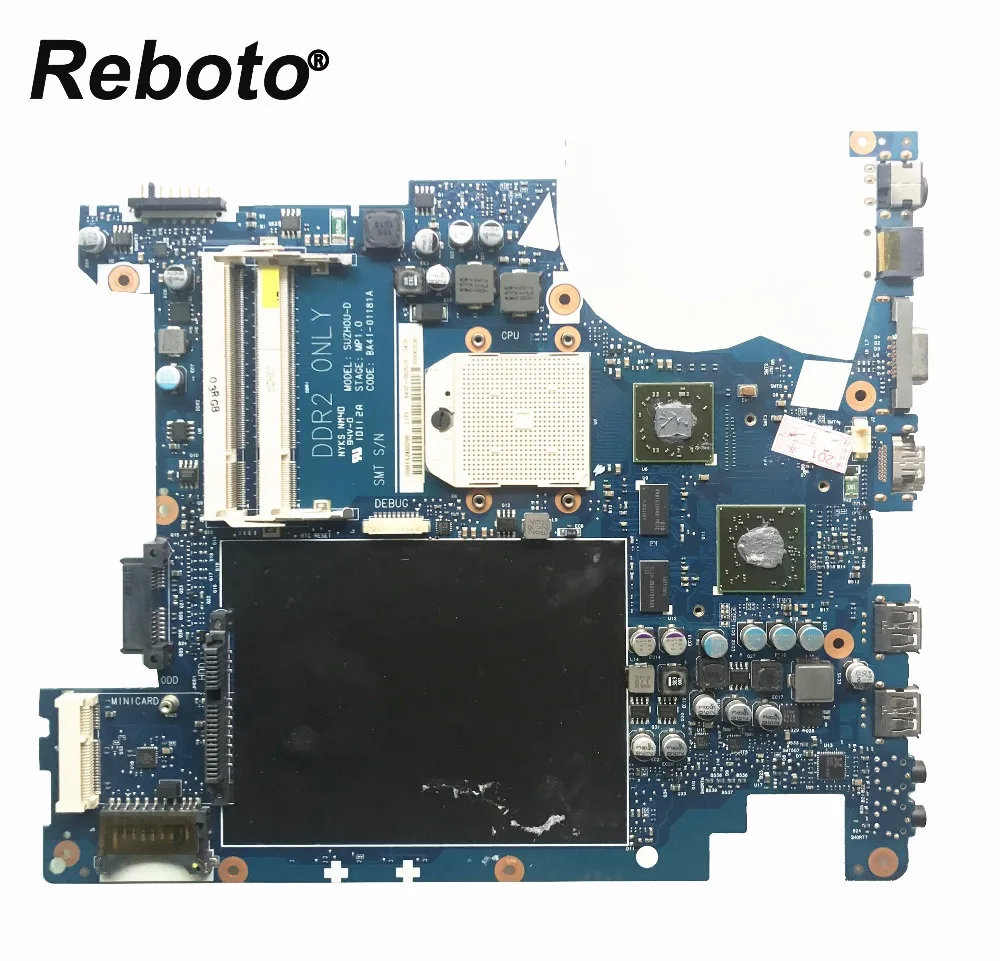 Reboto Высокое качество для samsung R423 R425 Материнская плата ноутбука DDR2 BA92-06353A BA92-06353B BA41-01181A материнская плата тестирование