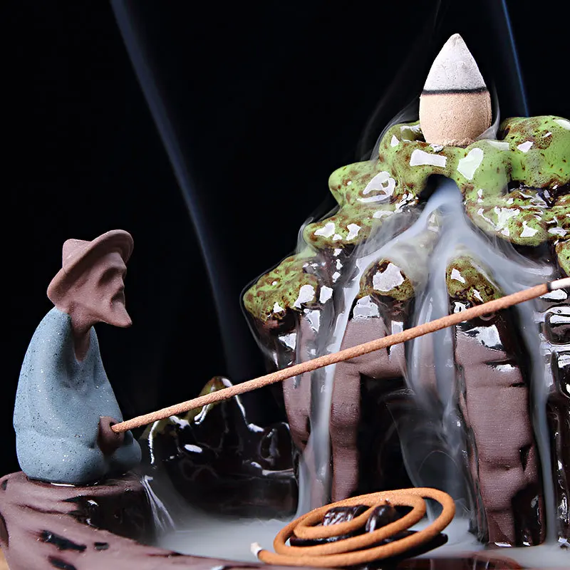 Подставка для ароматических палочек подставка с дымчатыми конусами 10 шт. | Дом и