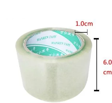 

[4Y4A] 3pcs transparent tape Clear Sticky Tape Transparent Sealing Packaging Tape Office School Stationery DIY Tool for Gift