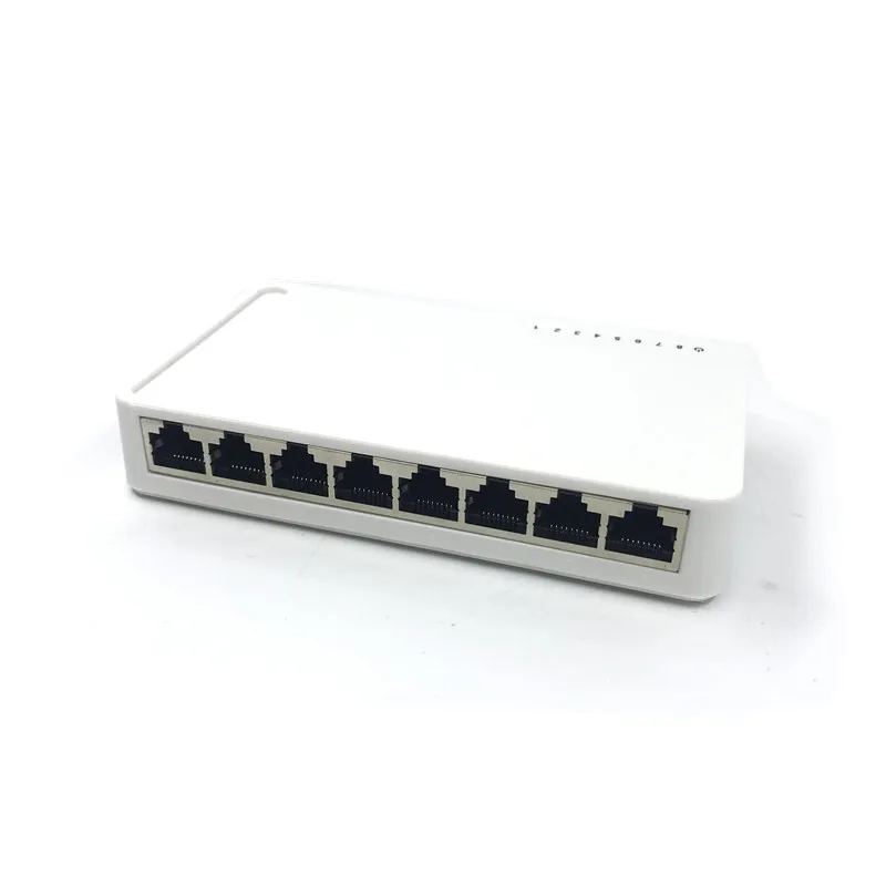 Новинка от производителя 8 портовый гигабитный коммутатор настольный RJ45 Ethernet 10/100