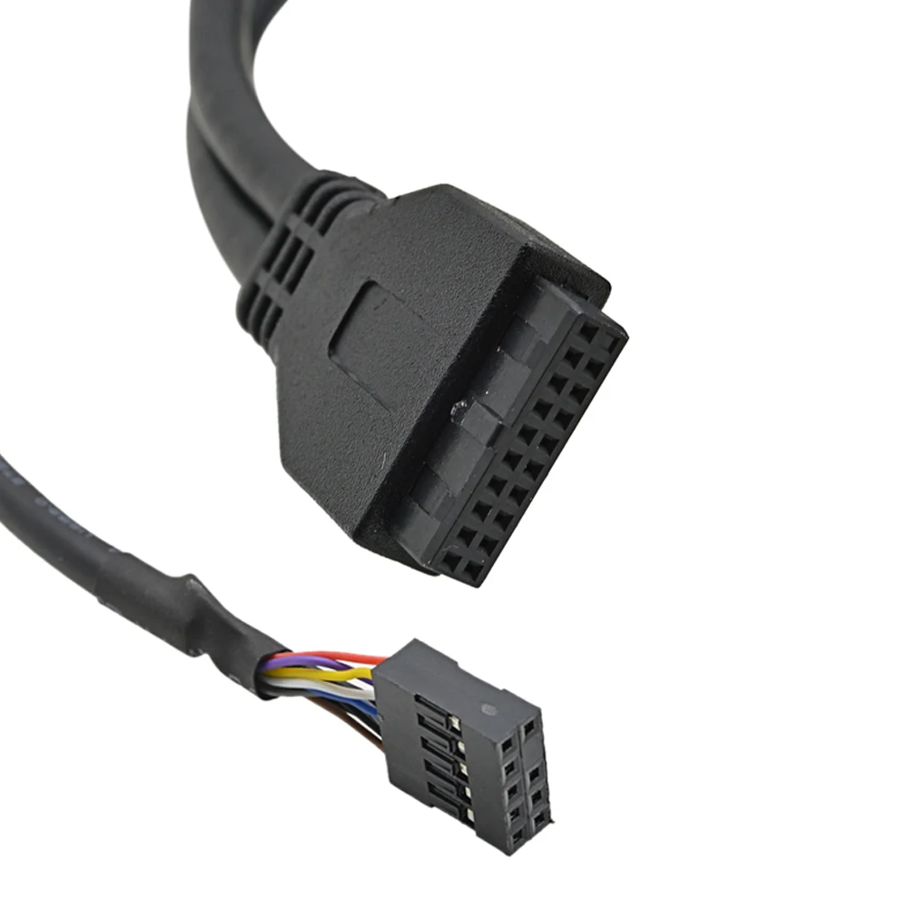 200 шт./лот 20 контактный 4 портовый концентратор USB 3 0 HD аудио Микрофон для наушников
