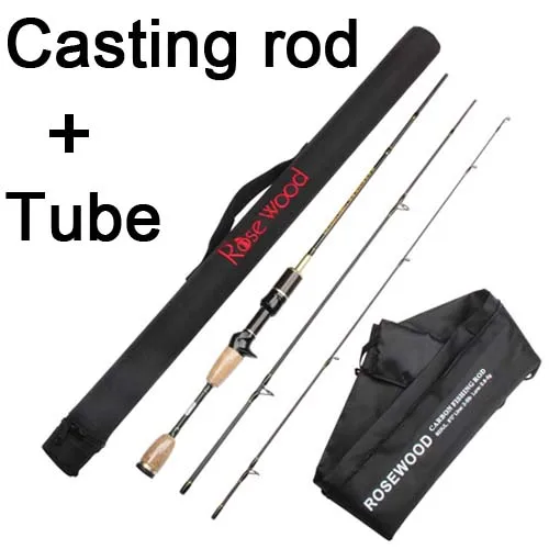 Сверхлегкий спиннинговый стержень Baitcast Rod(3 шт.), 0,8-5 г вес приманки, 2-5lb Вес линии, медленная мощность, 6' - Цвет: Зеленый