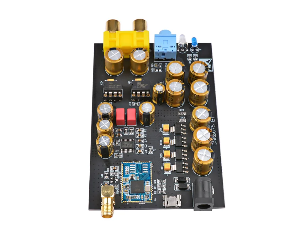 AIYIMA Bluetooth 5,0 CSR8675 приемник декодер плата APTX HD PCM5102 ЦАП 24BIT аудио декодирование DIY Мини усилитель для наушников