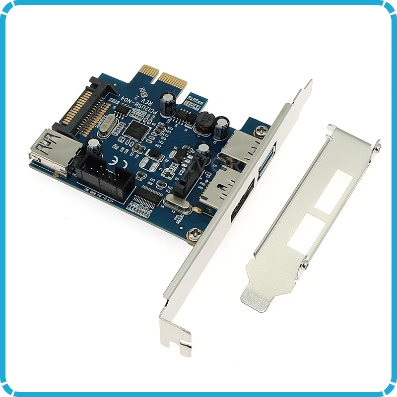 Внешний USB 3 0 порт питания eSATA Внутренний 9pin заголовок PCIe карта с 15pin SATA разъем
