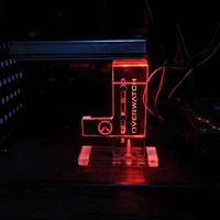 new computer office red transparent cool led for overwatc 30140 mm 3p 4p interface graphics cards stand internal his components