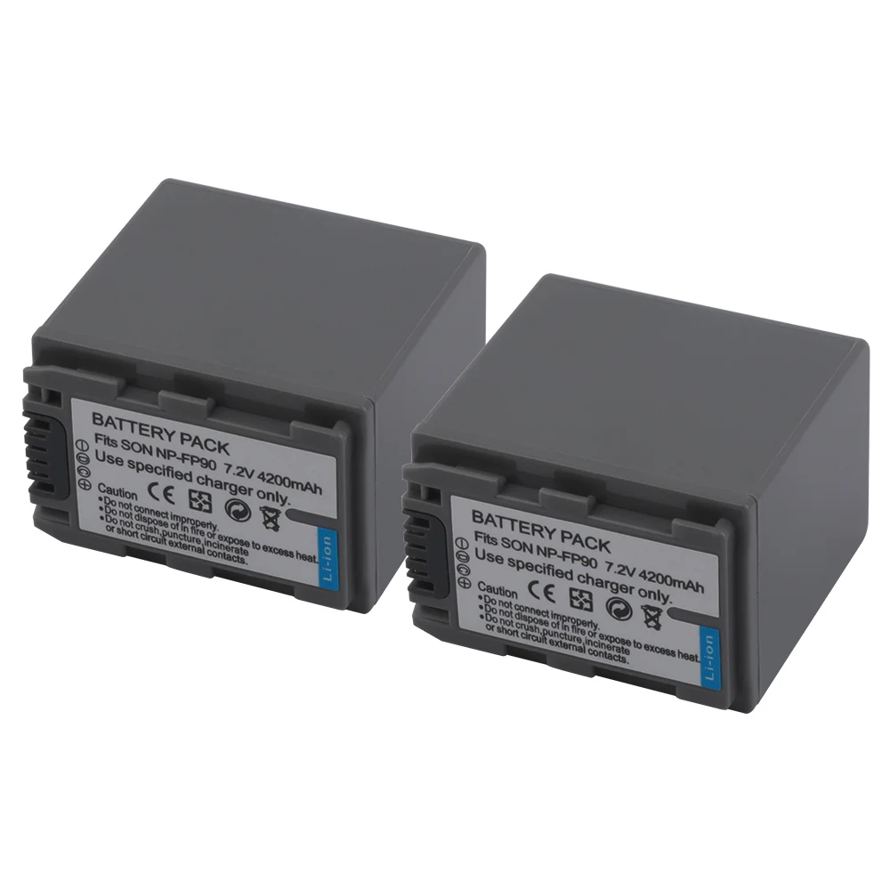 4200 мАч NP FP90 NP-FP90 Батарея + Зарядное устройство для sony NP-FP30 NP-FP50 NP-FP60 NP-FP70 DCR-SX40 SX40r SX41