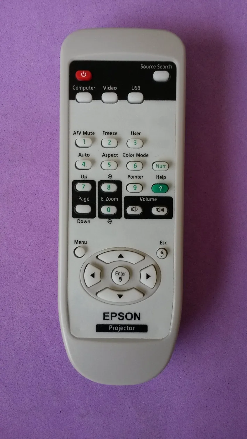 Совместимый пульт дистанционного управления для EPSON проектор Powerlite EMP-830 EMP-835 EMP-7800