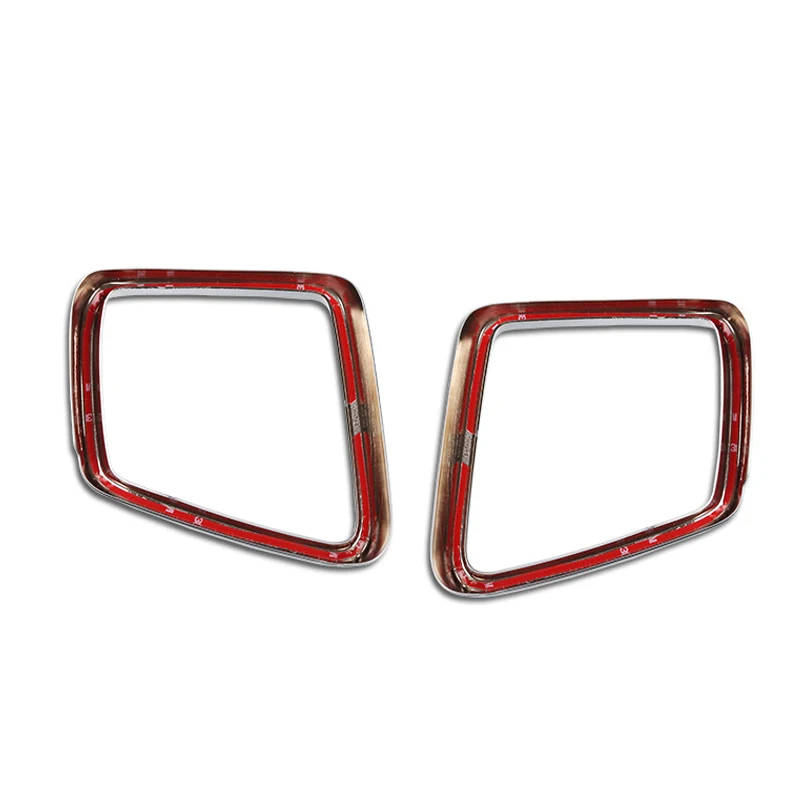 Car Stickers For Mercedes Benz GL GLS GLE ML High quality ABS Rear view mirror decorative frame Sequins Accessories | Автомобили и