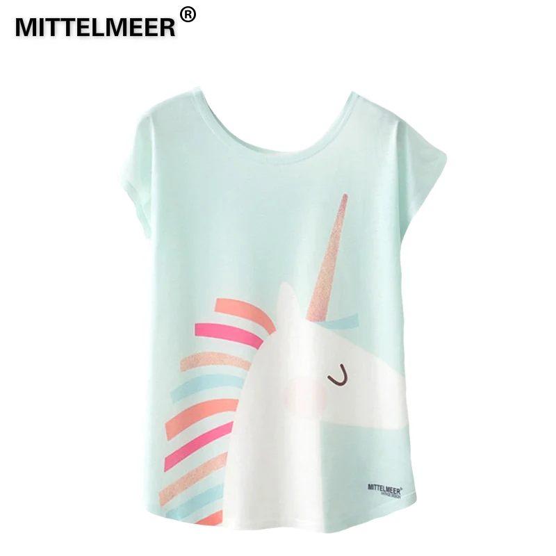 MITTELMEER/весенне-летняя футболка kawaii для девочек студенток женщин Harajuku с коротким