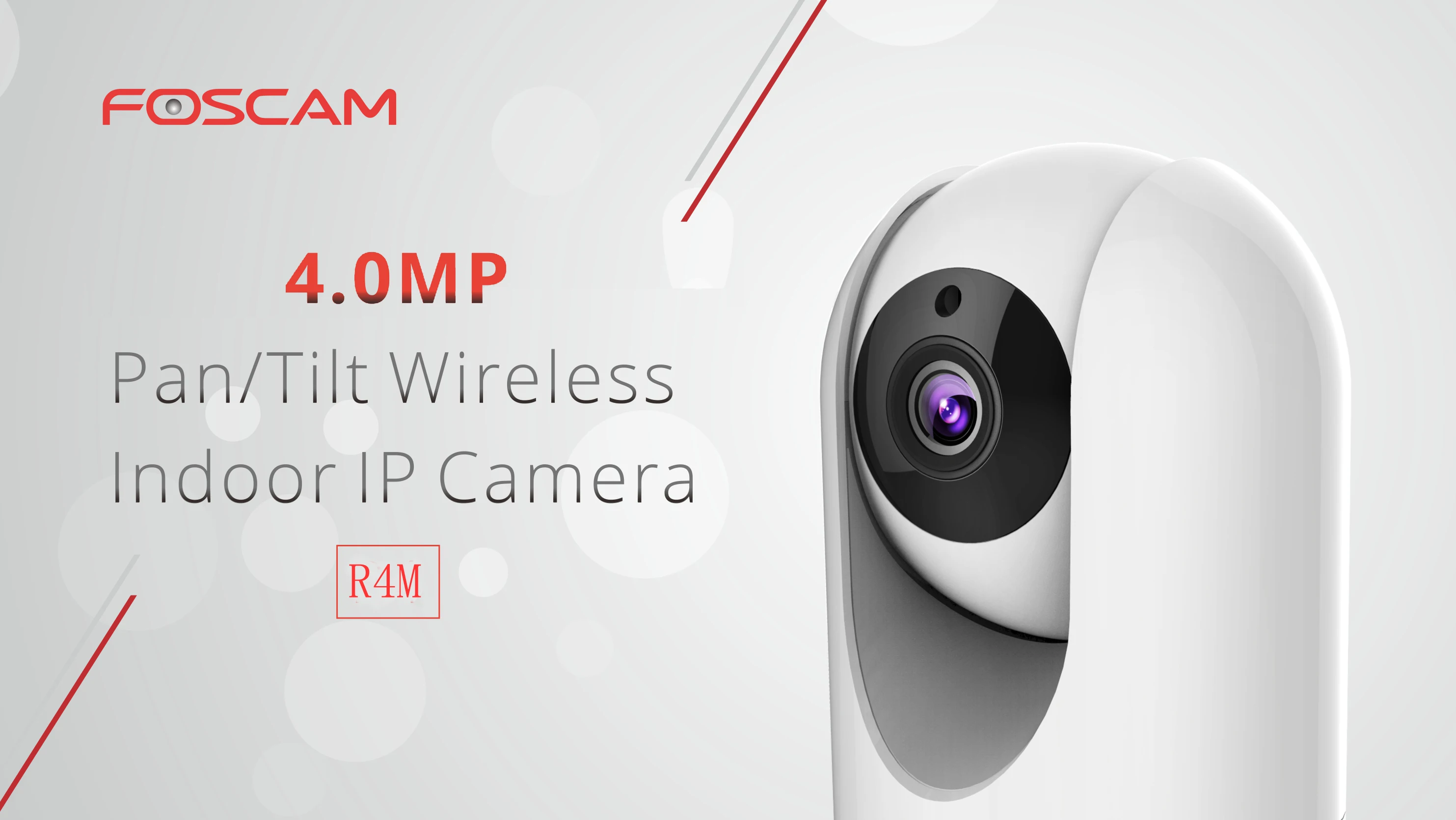 Foscam R4M 4MP супер HD WiFi камера 2,4G/5G Wifi домашняя камера безопасности панорамирование/наклон видеонаблюдение ip-камера безопасности