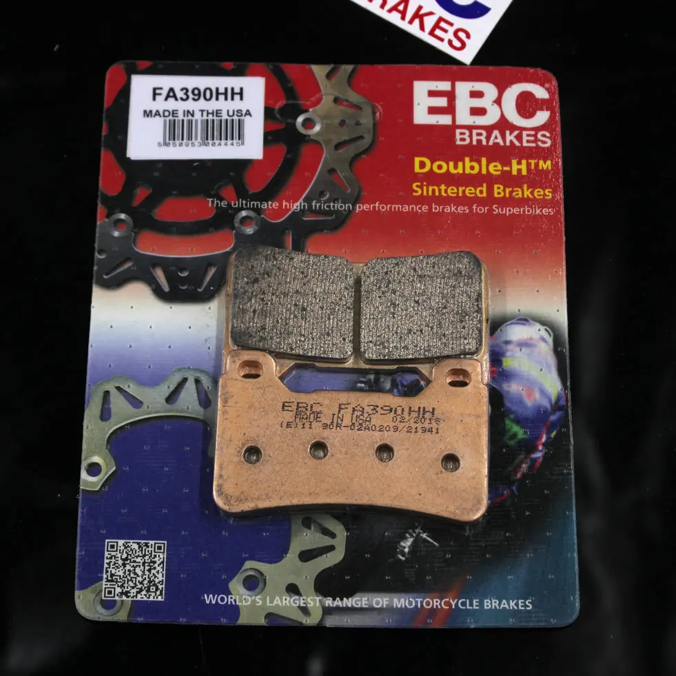 Front Brake Pad EBC оригинальные тормозные колодки комплект Подходит для Honda CBR600RR VFR800 CBR1000RR CB1000 передние и задние тормозные колодки Аксессуары для мотоциклов - Цвет: Front Brake Pad