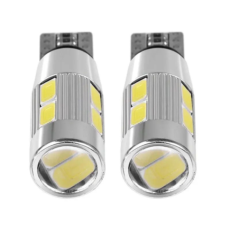 Алюминиевый светодиод Cambus T10 10 4 штуки чипы Cree W5w (чипы Samsung 5630)|t10 10|10 t10aluminio led |