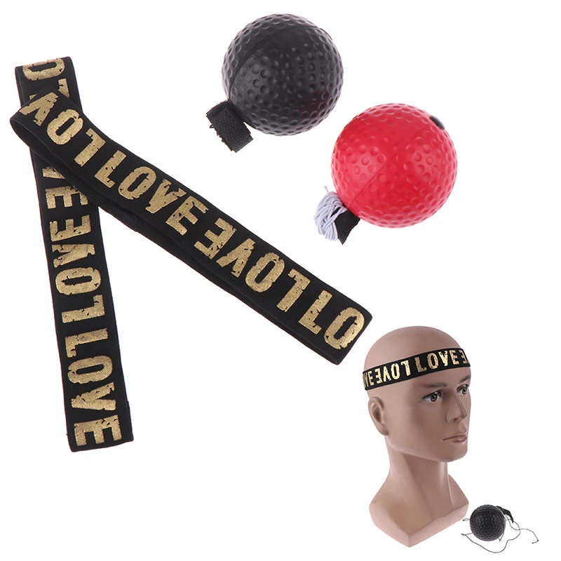 Горячая продажа мяч бой боксерское оборудование с головным ремешком для