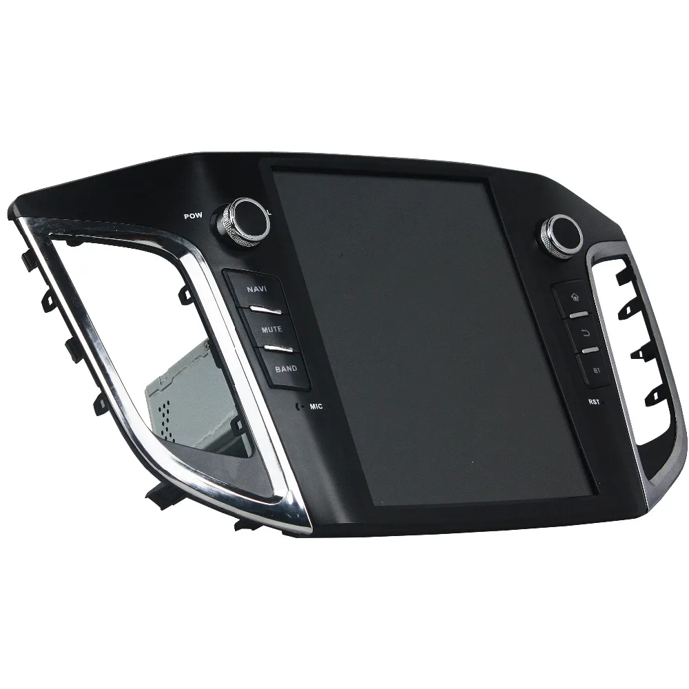 Tesla стиль Android 8,1 автомобильный DVD gps навигационный плеер для HYUNDAI IX25 CRETA- 4G ram PX6 6 ядер CARPLAY ips радио авто