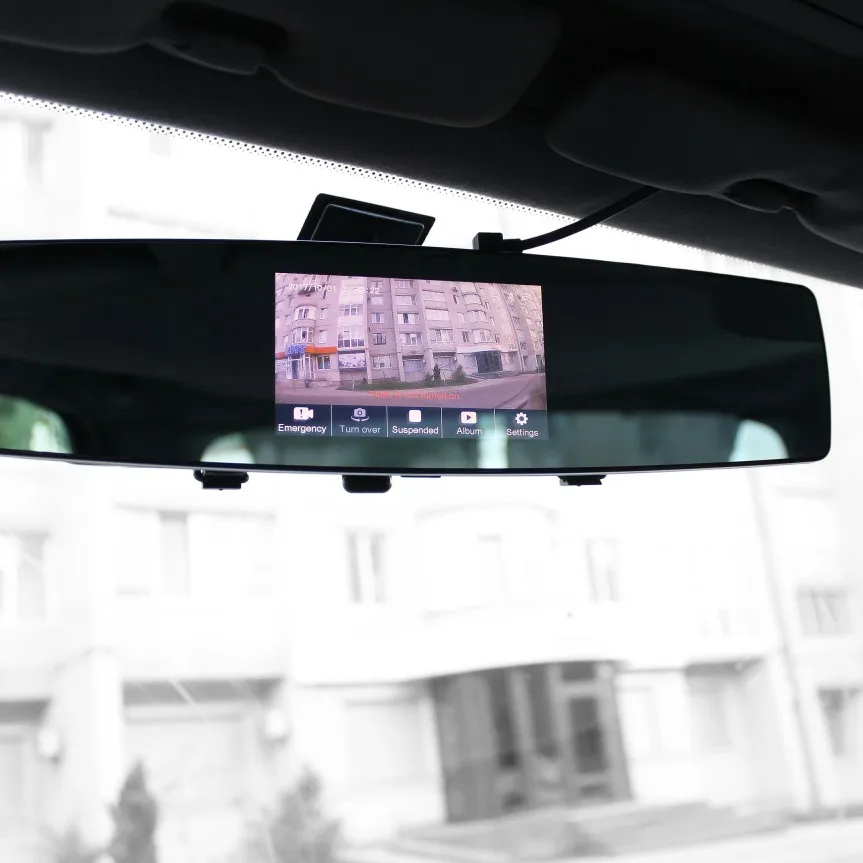 YI Dash Cam сенсорный Экран спереди заднего вида HD Авто Видео Видеорегистраторы для