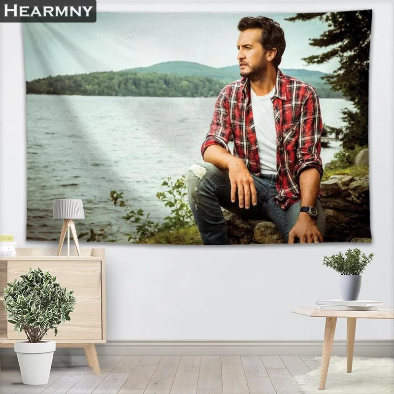 Tapiz de pared personalizado, alfombra Rectangular de Tela con estampado moderno, para decoraci&oacute;n del hogar, Yoga-1
