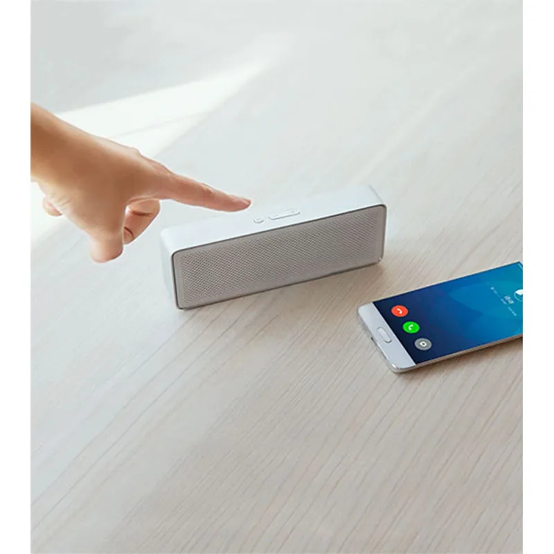 Оригинальная Bluetooth Колонка Xiaomi Mi базовая портативная стереоколонка 2 Square Box 4