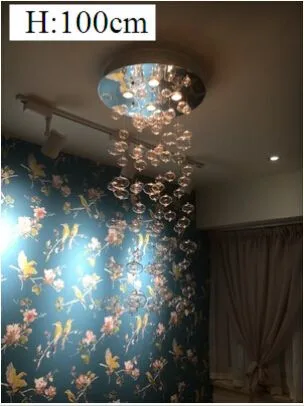 Современный Leucos Мурано из пузыря Стекло люстра Патрик Жуэн от Leucos осветительный прибор