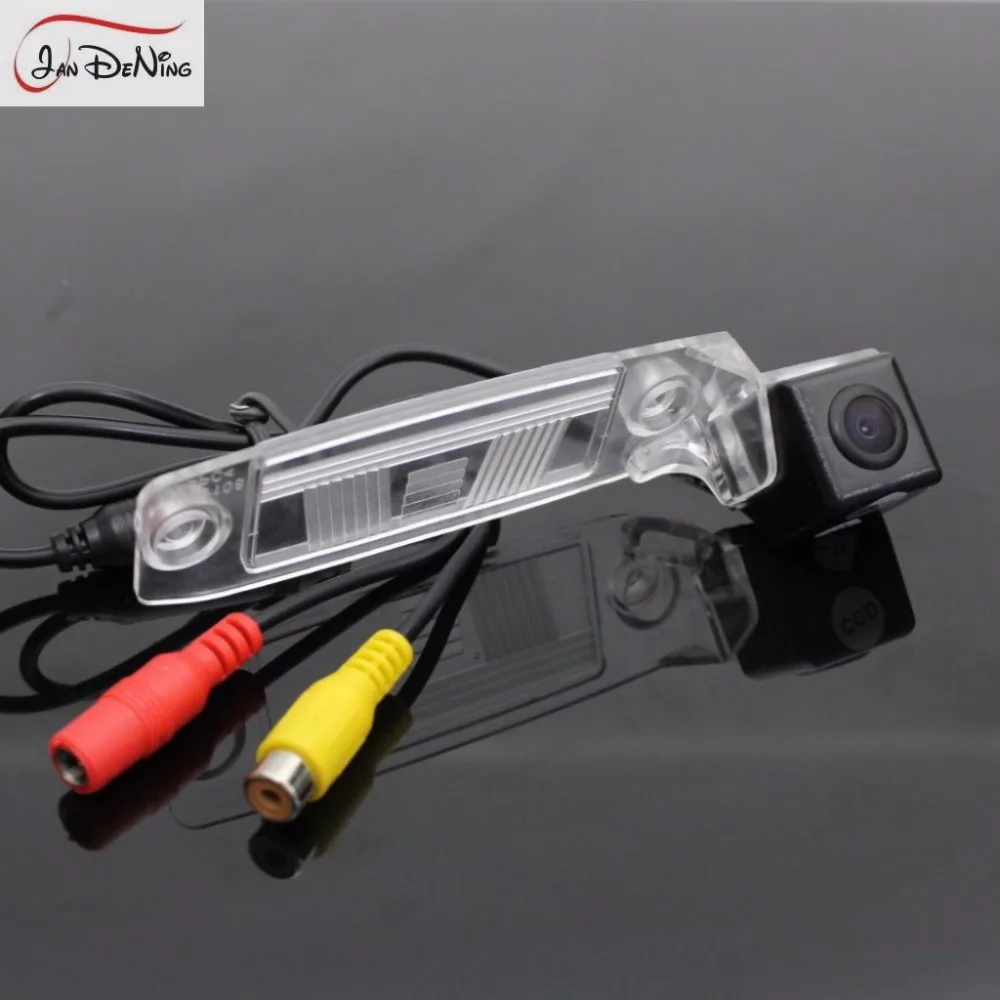 

JanDeNing HD CCD Car Rear View Parking/ Backup Reverse Camera/License Plate Light OEM For Kia Sportage SL/Sportage R 2011-2015