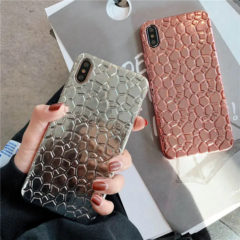 New Silver Crocodile All-Inclusive Soft Shell Anti-Fall Mobile Phone Case For Iphone 66S 6P 78 78plus X Xs Xr Xsmax |