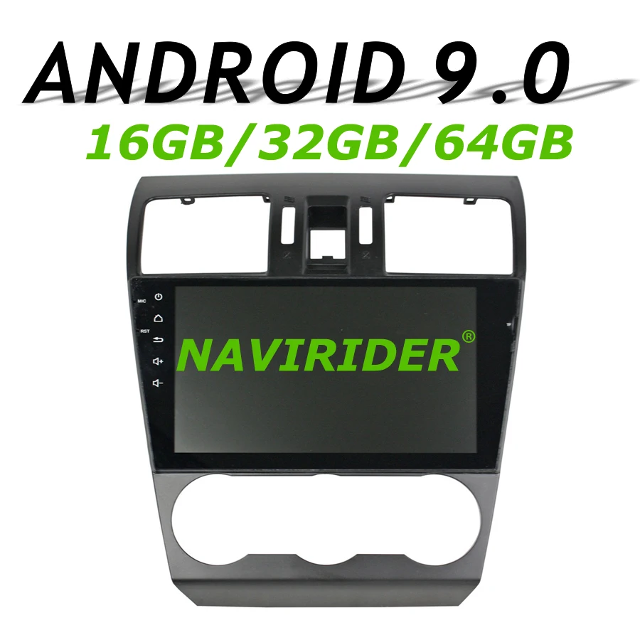 Navirider gps навигация для Subaru Forester- автомобиль android 9,0 8 core 64 Гб rom HD радио плеер стерео carplay головное устройство