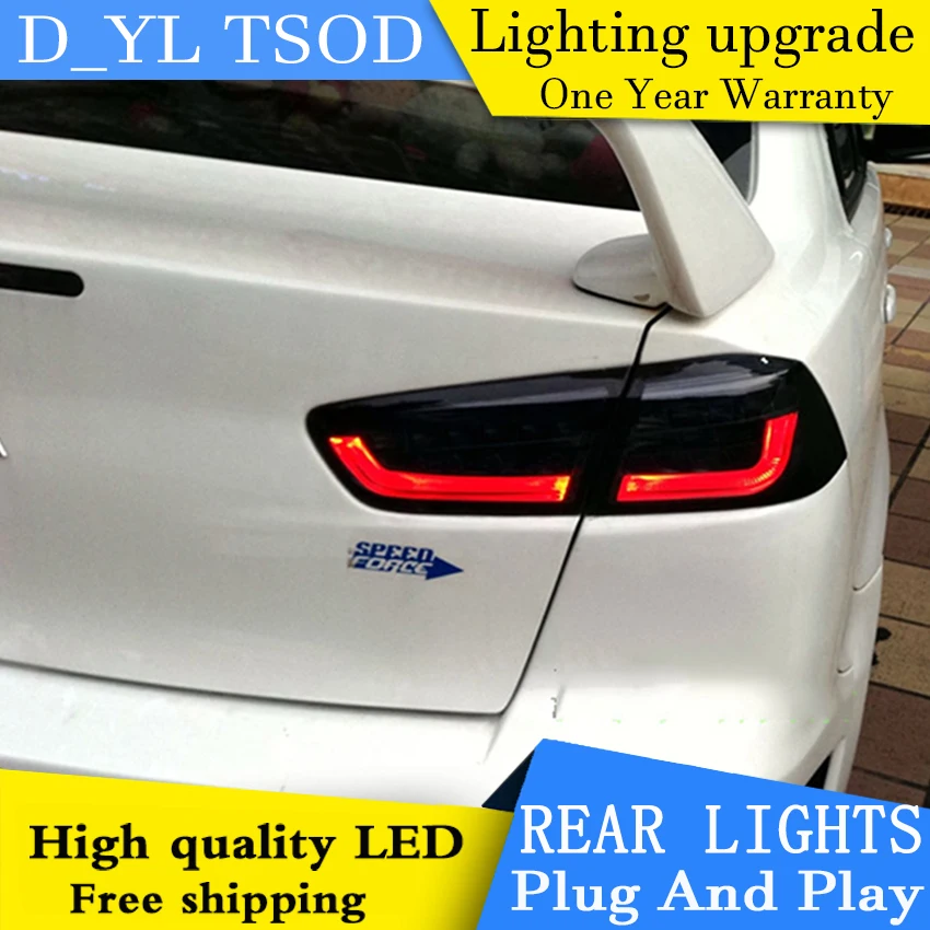 D_YL стайлинга автомобилей задний фонарь для Lancer EX хвост светильник s светодиодный