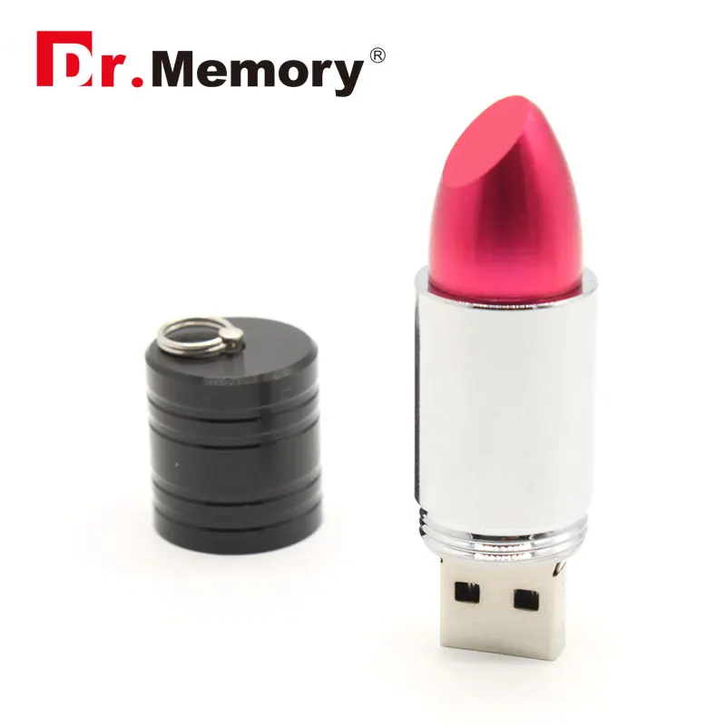 32 ГБ USB флэш мини помада металлическая ручка 16 ГБ 8 ГБ 4 ГБ карта памяти супер крошечный USB2.0 ударопрочный U диск USB флешка