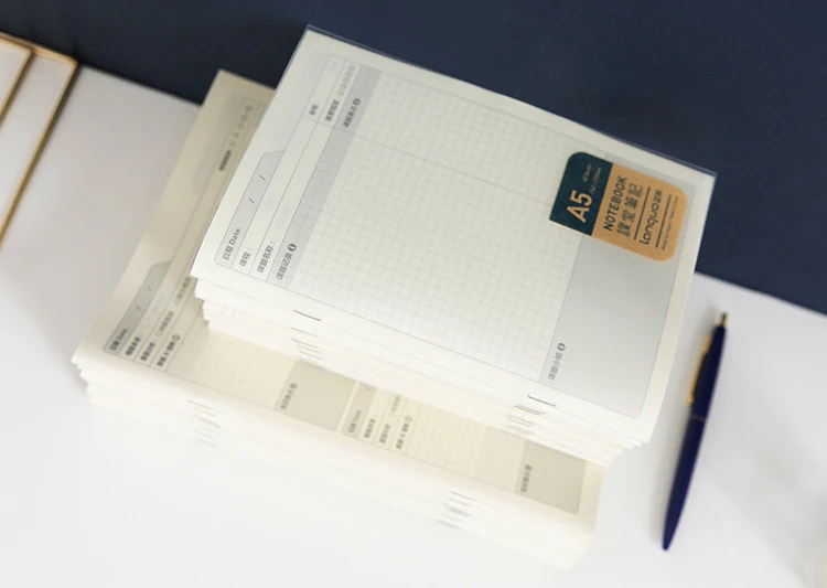 80 страниц A5 PP Muji Дневник Блокнот Dpotted сетка пустой планировщик дня блокнот школьные канцелярские принадлежности настраиваемый логотип C10 D10